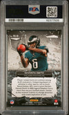 Graded 2021 Panini Prizm Devonta Smith #PB10 Prizm Break Rookie RC Football Card PSA 10 Gem Mint