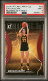 Graded 2024 Panini Caitlin Clark Collection Caitlin Clark #R2 Reigning 3's Target Rookie RC Basketball Card PSA 9 Mint