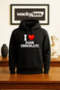 I Love Dark Chocolate I Heart Funny Adult Humor Graphic Tee Shirt by MyWackyTees