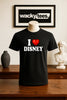 I Love Disney I Heart Funny Adult Humor Graphic Tee Shirt by MyWackyTees