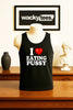 I Love Eating Pussy I Heart Funny Adult Humor Graphic Tee Shirt by MyWackyTees