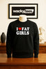 I Love Fat Girls I Heart Funny Adult Humor Graphic Tee Shirt by MyWackyTees