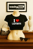 I Love Ladyboys I Heart Funny Adult Humor Graphic Tee Shirt by MyWackyTees