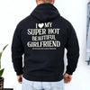I Love My Super Hot Beautiful Girlfriend Valentine’s Hoodie by Adorb Custom Tees