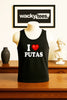 I Love Putas I Heart Funny Adult Humor Graphic Tee Shirt by MyWackyTees
