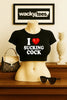 I Love Sucking Cock I Heart Funny Adult Humor Graphic Tee Shirt by MyWackyTees