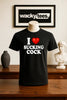 I Love Sucking Cock I Heart Funny Adult Humor Graphic Tee Shirt by MyWackyTees