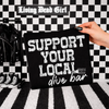 Support your local dive bar tshirt by Madness & Mayhem LLC