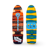 Kryptonics/Sims ONE-OF-A-KIND & HAND-PAINTED CRUISER Deck or Complete 8.5”x31” (1 of 1) by Brand-X Skateboards