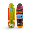 Kryptonics/Sims ONE-OF-A-KIND & HAND-PAINTED CRUISER Deck or Complete 8.5”x31” (1 of 1) by Brand-X Skateboards
