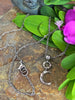 TINY MOON NECKLACE by Bellaforma Jewelry