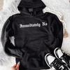 Immediately no Embroidered Hoodie by Madness & Mayhem LLC