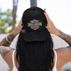 Leopard harley Trucker Hat by Madness & Mayhem LLC