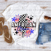American Mama Checkered Bolt - Tee