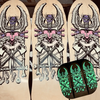 Eddy Gein, Limited Edition, Hand-Painted GLOW-IN-THE-DARK 10"x30” (PRE-ORDER, SEPTEMBER) by Brand-X Skateboards