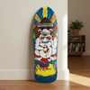 Monty Nolder BBC Bulldog (#1) HAND-PAINTED LIMITED EDITION 10.25"x31" (1 of 11) by Brand-X Skateboards