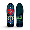 Bryan Pennington BBC GLOW-IN-DARK Crucifix HAND-PAINTED, LIMITED-EDITION Deck 10.3" x30.5" (1 of 10) by Brand-X Skateboards