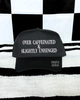 Over caffeinated & slightly unhinged embroidered Black Hat by Madness & Mayhem LLC