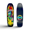 Acid Rain Shovel-Nose Deck 9.1"x32.5" HAND PAINTED by Brand-X Skateboards