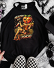 Peachy but psycho rockstar tank by Madness & Mayhem LLC