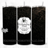 Embalming fluid Halloween 20oz Tumbler by Madness & Mayhem LLC