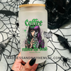 Coffee raises the dead Libbey Glass by Madness & Mayhem LLC