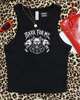 Bark for me cropped tank by Madness & Mayhem LLC
