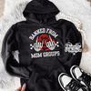 Banned from mom groups rose hoodie (finished product) by Madness & Mayhem LLC