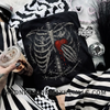 Bleeding heart ribcage Shirt by Madness & Mayhem LLC