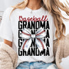 Baseball Grandma T Shirt Gift For Grandmother Soft Cotton Tee With Cute Baseball Design For Fans by Everyday Customs Co.