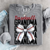 Baseball Grandma T Shirt Gift For Grandmother Soft Cotton Tee With Cute Baseball Design For Fans by Everyday Customs Co.