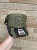 Camo Hotter than a hoochie Trucker Hat by Madness & Mayhem LLC