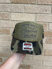Camo Hotter than a hoochie Trucker Hat by Madness & Mayhem LLC