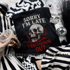 Crashing out shirt by Madness & Mayhem LLC