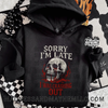 Crashing out hoodie by Madness & Mayhem LLC