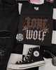 Lone wolf shirt by Madness & Mayhem LLC