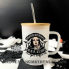 RBF Libbey Glass Coffee Cup by Madness & Mayhem LLC
