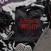 Antisocial misfit shirt by Madness & Mayhem LLC