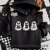 Reading ghosts Halloween hoodie by Madness & Mayhem LLC