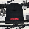 Momster embroidered beanie by Madness & Mayhem LLC