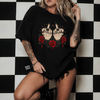 fuck you tshirt by Madness & Mayhem LLC