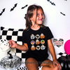 Kids Halloween cookie Shirt by Madness & Mayhem LLC