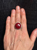 Rosarita Red Ring | Rosarita Jewelry by mend metalworks