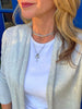 DAINTY CROSS NECKLACE by Bellaforma Jewelry