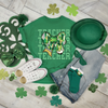 Teacher Stacked || One Lucky Teacher Shamrock Bow || Tee by The Neeley Design Co Wholesale