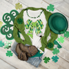 Pencil Shamrock Bow || Tee by The Neeley Design Co Wholesale