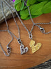 REBEL HEART NECKLACE by Bellaforma Jewelry