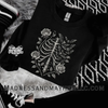 Rose rib sweatshirt by Madness & Mayhem LLC