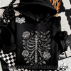 Rose rib hoodie by Madness & Mayhem LLC