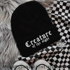 Creature of the night embroidered beanie by Madness & Mayhem LLC